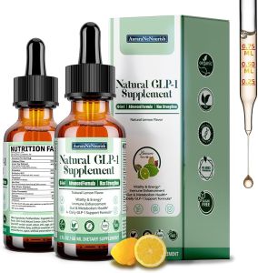 Natural GLP-1 Supplement Support GLP Activate High Fiber & Berberine HCI GLP1 Supplement for Women & Men w. Green Tea Bromelain & Chromium Support Gut Metabolism Health Immune & Energy