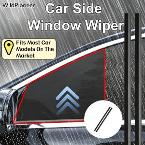 WildPioneer Car Side Window Wiper Set 2pcs Universal Multifunctional Frameless Car Wiper Blade Removing Water