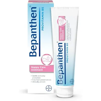 Bayer Bepanthol Baby Diaper Rash Cream 100g Gentle Soothe Protection Prevent Irritation