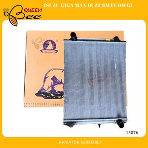 QUEENBEE 13076 Isuzu Giga Max 6UZ1 6WF1 6WG1 Radiator Assembly M/T 870x708x56mm 3ROWS 1-21410-818-1/2/3 (Polar)