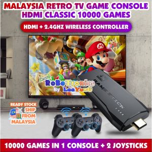 Portable 10K Retro Game 4K TV Video Game Console HDMI Classic Game Stick M8 Gameboy PS1 NINTENDO SFC ATARI GBC MAME SNES