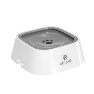 【MQLITTLESHOP】Anti-Splash Water Bowl Slow Drinking For Dog Cat Pet Dog drinking bowl Anti splash pet floating bowl Car mounted floating water dispenser Anti overturn cat water dispenser