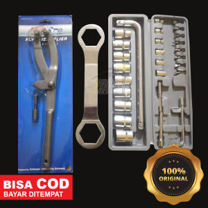 Paket hemat 3pcs Kunci Tracker CVT +Kunci Pulley 39x41+ kunci sock 27PCS / Treker CVT / Paket Kunci CVT PAKET AMTECH dan MULTIPRO