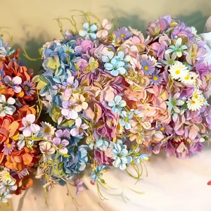 Exquisite Silk Flower Headband Exquisite Floral Crown Headpiece Beautiful Hairband for Weddings and Festivals