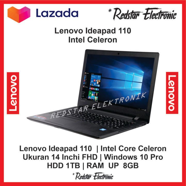 8gb Ram Lenovo Ideapad 110 Core I7 LAPTOP PELAJAR LENOVO IDEAPAD
