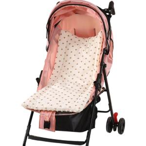 Lovely Pattern Supportive Pad Infant Strollers Seat Liner Removable Cart Pad Comfortable Daily Use for Easy Washing