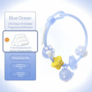 Mosquito Repellent Bracelet Glow in the Dark Essential Oil Insect Repellent Wristband Natural DEET Free Outdoor Anti Mosquito Bracelet Kids Adults