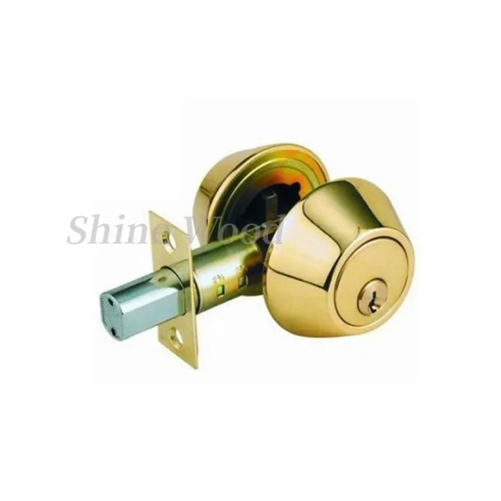 S.W Deadbolt Single Door Lock 2 color Gold/Silver #320