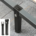 Adjustable Row Frame Bed Leg Support Column Row Frame Bed Leg Support Column 3×3 Clamp For Bed Frame. 