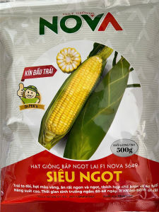 Hạt Giống Bắp Ngọt Nova 5649 Siêu Ngọt (Gói 500 Gam)