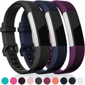 3 Packอุปกรณ์เสริมสายรัดสำหรับFitbit Altaและสร้อยข้อมือสุขภาพอัลต้าHRสายรัดข้อมือฟิตเนส (Trackerไม่รวม)