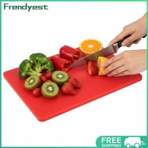 COD [Free Shipping] Plastic Chopping Board with Anti Slip Surface Flexible Cutting Boards 40x30x2cm for Meat Fish Vegetables Fruit