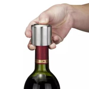 vacuum penutup botol minuman wine syrup minyak bottle pump stopper
