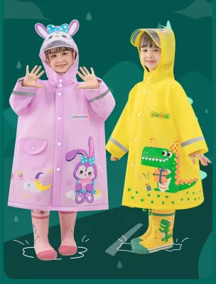 jas hujan terusan anak lucu dan imut versi terbaru