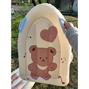 SG EmmAmy® Baby Swimming Ring Cartoon-pattern Kids Thickened Anti-rollover Life Ring Inflatable Floats Childrens Floating Bed Swim Ring
