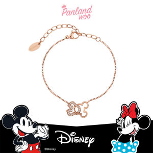 Panlandwoo - Mickey & Minnie Mouse Collection – Gelang Tangan Titanium Wanita Achilles Adjustable
