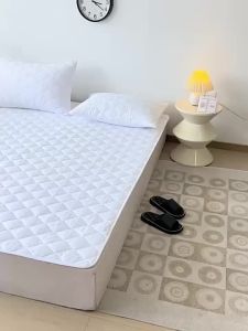 Mattress Protector Cotton Elastic Band Mattress Topper Single/Super Single/Queen/King Size