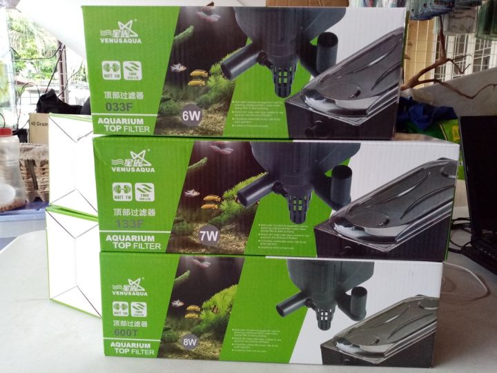 Venus Aqua Aquarium Top Filter (033F, 133F and 600T) Lazada PH