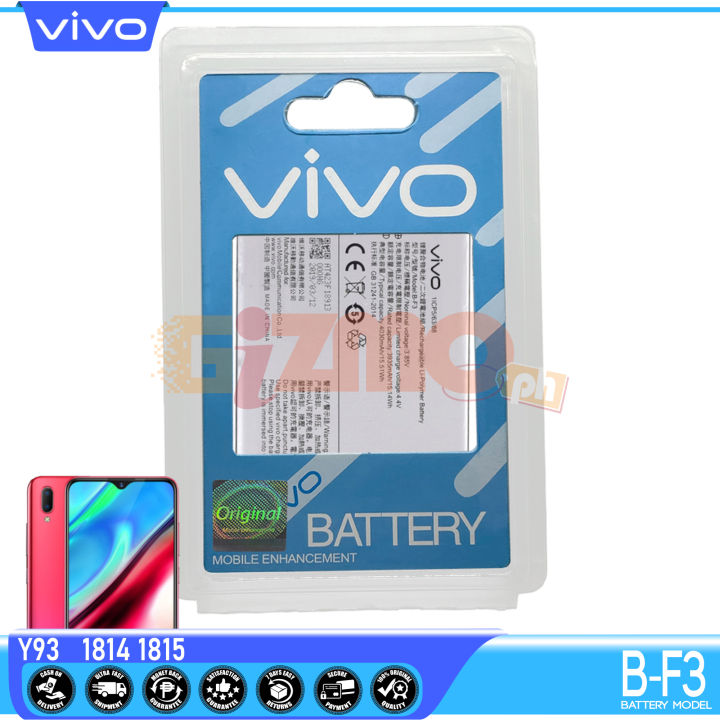 Built in Batteries Vivo Y93 Replaceable Model B-F3 Compatible to VIVO Y91  Y91i Y95 with Capacity of Li-Ion 4030mAh Fit to Mobile Phones Great