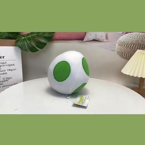 Large Size Mario 20cm White Dinosaur Egg Nintendo Eggs Mario Plush Doll Toy