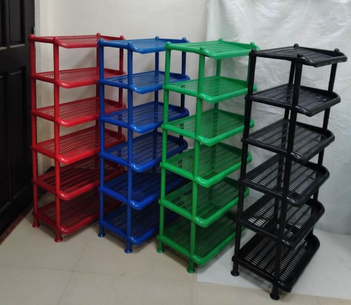 101 Stackable Plastic Shoe Rack Organizer Colored COD
