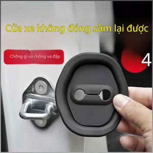 Vỏ bảo vệ khóa cửa miếng đệm bảo vệ chống ồn miếng đệm giảm xóc khi đóng cửa ô tô