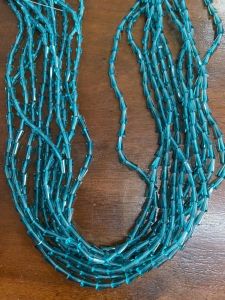 (1 dây) Hạt pha lê hình tháp size 4*8mm nguyên liệu làm vòng tay đồ trang trí... Nguyên liệu DIY