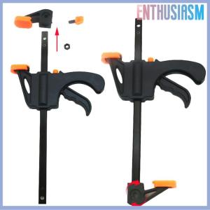 【Enthusiasm】🌟🌟【Hot Sale】🎈 Woodworking Work Bar Mini F Clamp Clip Set Hard Quick Ratchet Release Clip DIY Carpentry Hand Tool Gadget Woodworking Clamp