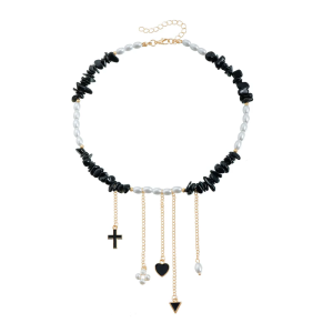 Multipurpose Adjustable Pearls Heart Necklace Ideal for Daily Wear and Adding A Touch Of Elegant Charm Designs