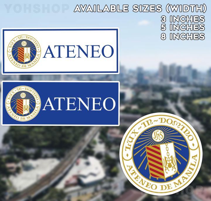University Logos NCAA University Logo Sticker Ateneo De Manila