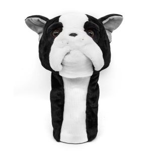 [Junqihub]Dễ thương động vật Gậy Đánh Golf Driver headcovers len khăn trùm đầu 460cc cho trình điều khiển Woods dễ thương chó lái xe headcovers