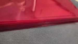 A4 Size Colored Transparent PVC Binding Cover 200micron - 100pcs
