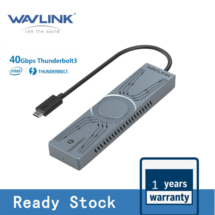 Thunderbolt 40Gbps】Wavlink Enclosure for PCIe NVMe SSD