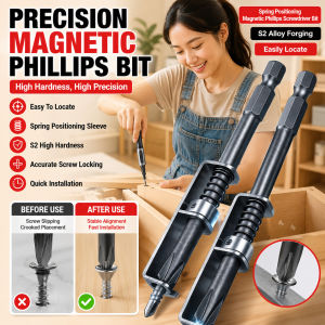 Spring Magnetic Phillips Bit Non-slip High Precision Screwdriver Bit DurableTool For Screw Fastening