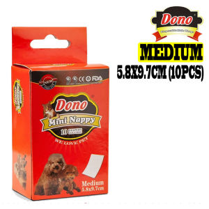 (VARIATION) DONO FEMALE DIAPER MALE WRAP and DONO MINI NAPPY