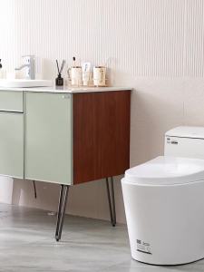 Narrow Storage Cabinet Toilet Organizer Toilet Cabinet Shelf Toilet Multi-Layer Large Capacity Slim Bathroom Cabinet Storage