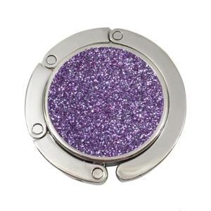 ที่ยึดโต๊ะแบบที่แขวนกระเป๋าแบบพับได้กันลื่นออกแบบมาให้เก็บของกระเป๋าปลอดภัยและสะอาดในร้านกาแฟและสำนักงาน