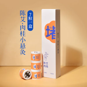 【Ready Stock】随身艾灸盒 7粒装｜微烟艾草悬灸罐｜居家温热护理｜便携艾草灸盒｜Portable Moxa Therapy Box