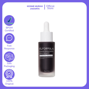 ELFORMULA Intensive Peeling Solution - Serum Exfoliasi Wajah Mencerahkan Dark Spot dan Eksfoliasi Mengangkat Sel Kulit Mati