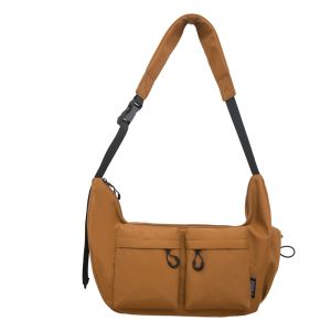 Túi đeo chéo nữ dung tích lớn túi đeo vai Ruiying túi đeo chéo vải bố công sở.