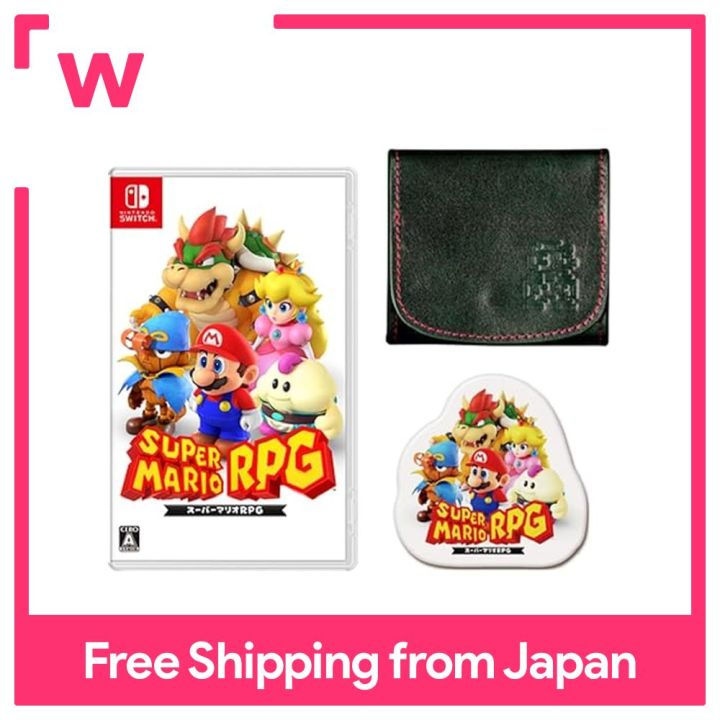 Super Mario RPG - Switch + Super Mario Bros. Leather Coin Case Set ...
