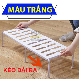 Kệ Xếp Đa Năng Kéo Ra Rút Gọn Chia Ngăn Cao Cấp 62 cm