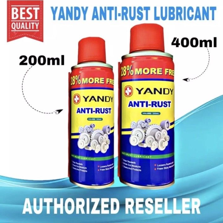 Yandy Anti-Rust Lubricants Multi-purpose Rust Remover 200ml/400ml