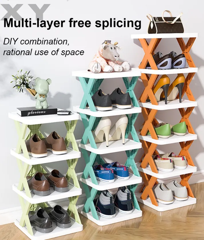 Multi-layer Stackable Shoe Rack Organizer New Space Saving Shoe