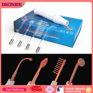 DECINIEE Portable Handheld High Frequency Facial Machine Spot Acne Meter Remover Portable Facial Skin Care Spa Beauty Device