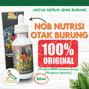 NOB Nutrisi Otak Burung Vitamin Suplemen Penggacor Semua Burung Kicau