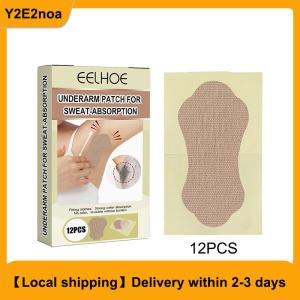 【Local shipping】 12Pcs Disposable Absorbent  Deodorant Armpit Patch Underarm Armpit Sweat Pads