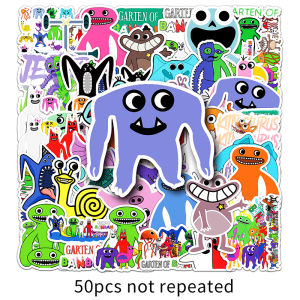 50 cái trò chơi Garten của banBan Sticker trang trí ván trượt máy tính xách tay hành lý Mũ bảo hiểm tủ lạnh nhãn dán hoạt hình trẻ em Quà Tặng đồ chơi