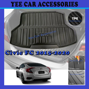 High Quality Custom Fit OEM Car Rear Trunk Cargo Boot Tray Honda City Hatchback Civic FD FB FC FE