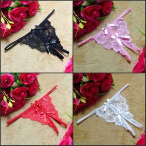 L&L กางเกงในเซ็กซี่ จีสตริง sexy Gstring  free size (S-L) D007